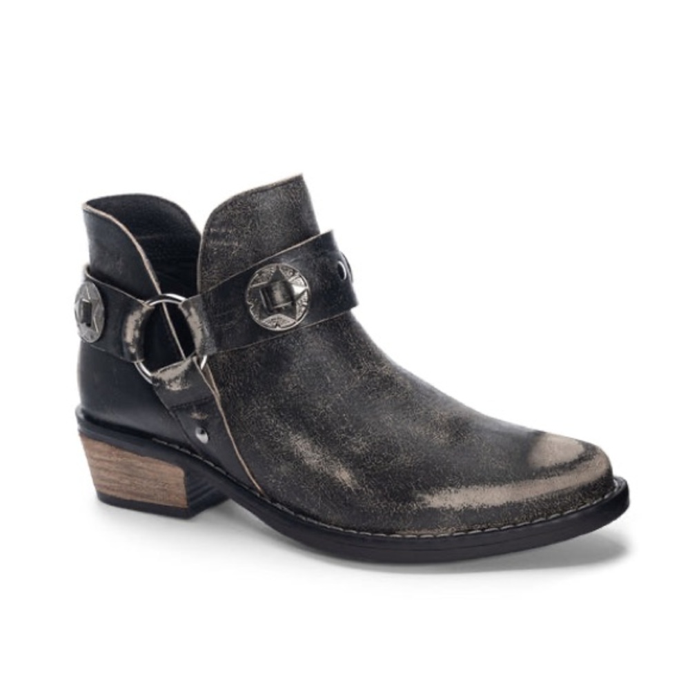 CHINESE‎ LAUNDRY
Austin Black Women’s Distressed Ankle Western Boots Size 7